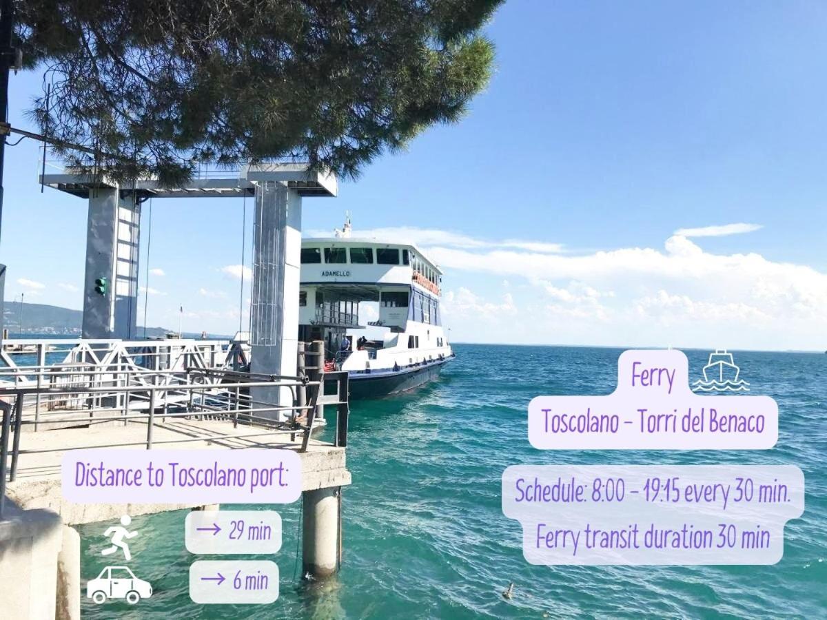 Panorama Lake View, Pool & Garden, 2 Bathrooms, Kingsize & Single-Beds, Fast Internet Toscolano Maderno Extérieur photo