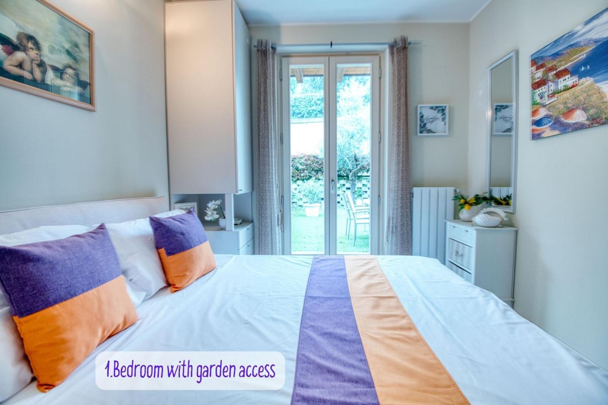 Panorama Lake View, Pool & Garden, 2 Bathrooms, Kingsize & Single-Beds, Fast Internet Toscolano Maderno Extérieur photo