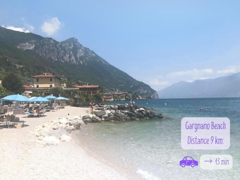 Panorama Lake View, Pool & Garden, 2 Bathrooms, Kingsize & Single-Beds, Fast Internet Toscolano Maderno Extérieur photo