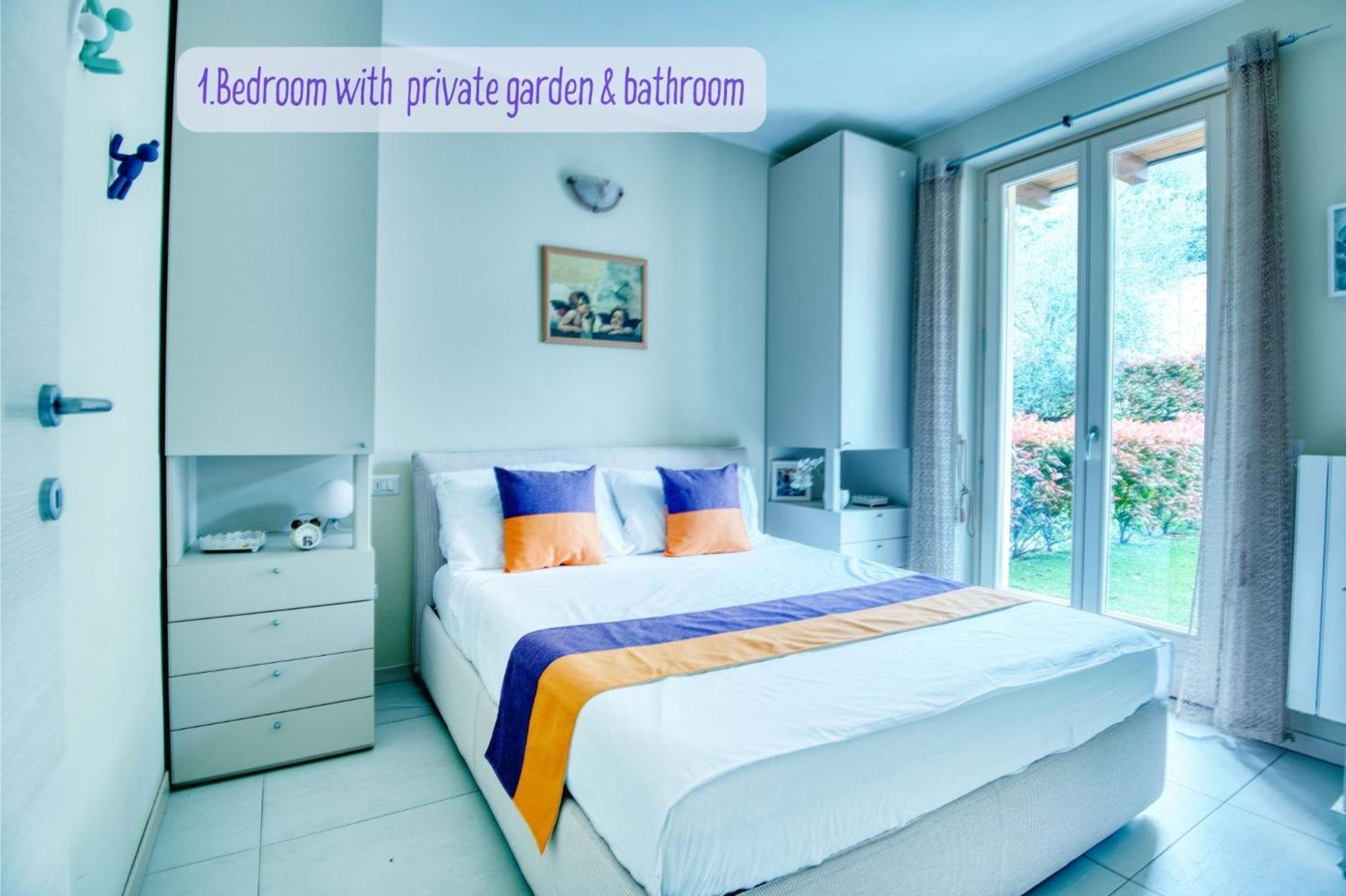 Panorama Lake View, Pool & Garden, 2 Bathrooms, Kingsize & Single-Beds, Fast Internet Toscolano Maderno Extérieur photo
